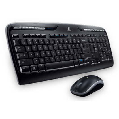 Logitech Wireless Desktop MK320 Keyboard and Mouse