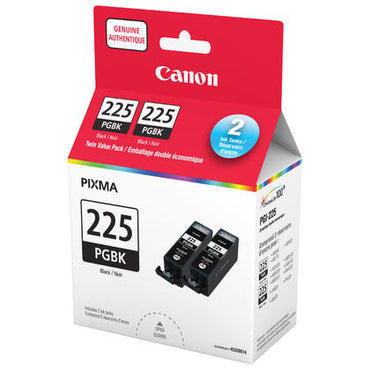 x4 Genuine Canon Pixma PGI-225 PGBK Black Ink Tanks Cartridges NEW