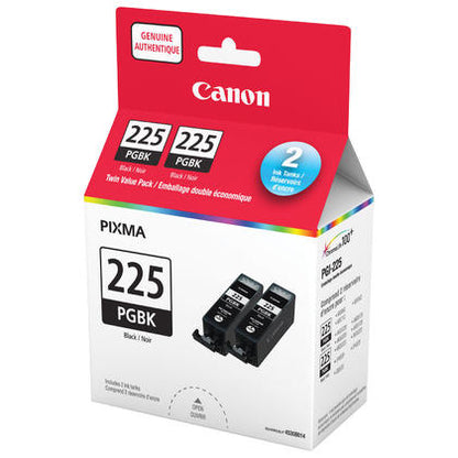 x4 Genuine Canon Pixma PGI-225 PGBK Black Ink Tanks Cartridges NEW