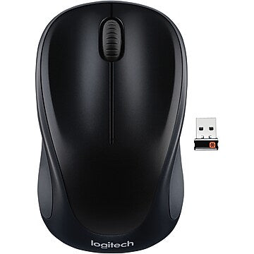 Logitech M317 Wireless Mouse  2.4 GHz with USB Unifying Receiver  1000 DPI Optical Tracking  12 Month Battery  Black