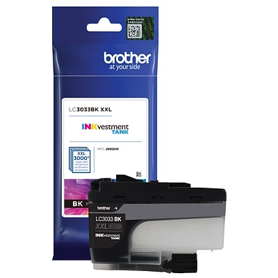 Brother - LC3033BKS XXL Super High-Yield INKvestment Tank Ink Cartridge - Black