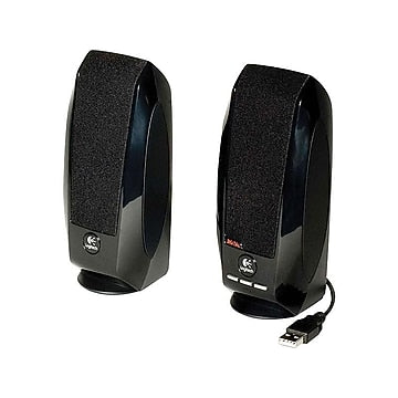 Logitech S150 Digital USB Speakers for PC USB - 1.2 Watt (Total) - Black