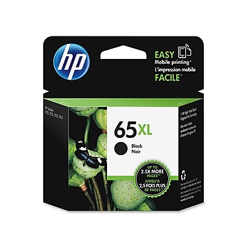 HP 65XL Original Single Ink Cartridge - Black (HEWN9K04AN): High Yield Printer Ink