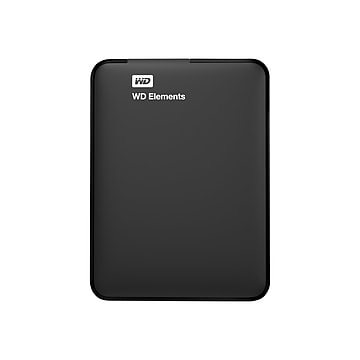 Western Digital 1TB WD Elements Portable USB 3.2 Gen 1  Compatible with PC  Mac  PS4 & Xbox  External Hard Drive HDD - WDBUZG0010BBK-WESN