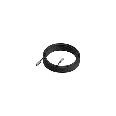 Logitech 939-001802 Strong USB Cable 25m - Black