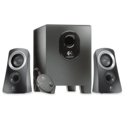 Logitech Z313 Multimedia Speaker System  Black