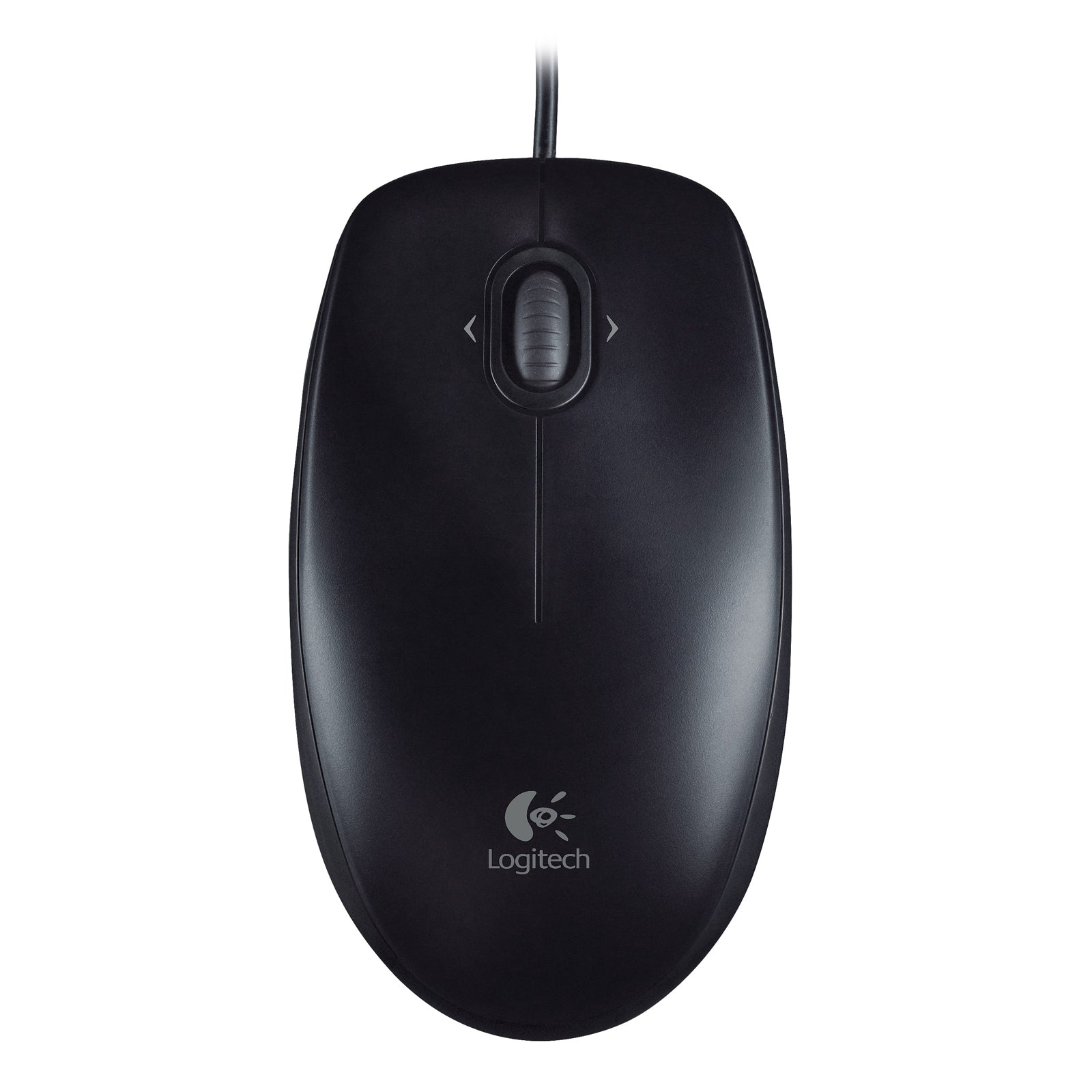 Logitech M100 Wired Optical Ambidextrous PC Mouse with 1000 DPI Optical Tracking  Gray