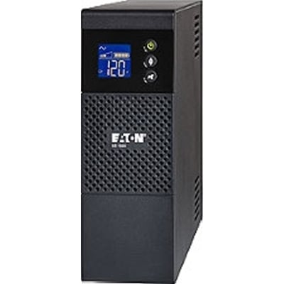 Eaton 5S1500LCD 5S UPS 1500VA 900 Watt 120V LCD Line-Interactive Battery Backup ECO USB - Tower - 2 Minute Stand-by - 110 V AC Input - 115 V AC Output - 10 x NEMA 5-15R
