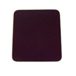 Black Mouse Pad Fabric with Rubber Backing