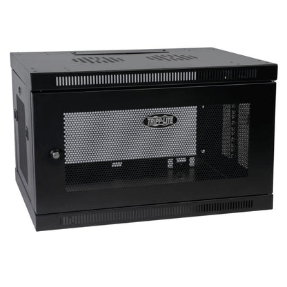 SRW6U SmartRack 6U Low-Profile Switch-Depth Wall-Mount Rack Enclosure Cabinet