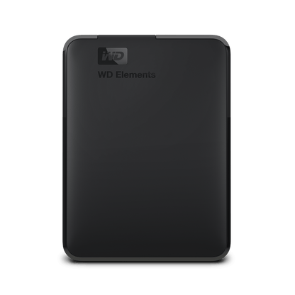 Western Digital 1TB WD Elements Portable USB 3.2 Gen 1  Compatible with PC  Mac  PS4 & Xbox  External Hard Drive HDD - WDBUZG0010BBK-WESN