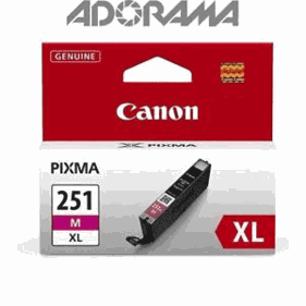 Canon 6450B001 CLI-251M XL High-Capacity Magenta Ink Tank