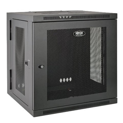 10U WALL MOUNT RACK ENCLOSURE SERVER CABINET HINGED WALLMOUNT